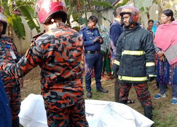 হবিগঞ্জে আগুনে পুড়ে ঘুমন্ত পুলিশ সদস্যের মৃত্যু,আহত আরও ৩জন।