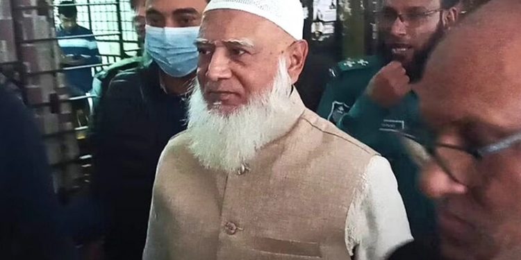 জঙ্গিবাদে সম্পৃক্ততার অভিযোগে গ্রেফতার জামায়েত আমিরের ৭ দিনের রিমান্ড