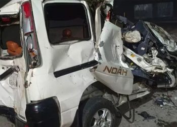 হবিগঞ্জে ট্রাক-মাইক্রোর ত্রিমুখী সংঘর্ষে প্রবাসীসহ প্রান হারিয়েছেন ৫ জন