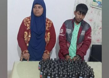 মাদককাণ্ডে নীলফামারীতে মা-ছেলে গ্রেফতার