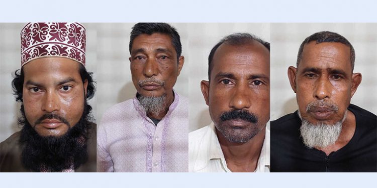 হবিগঞ্জে পরকীয়ার অপবাদে সালিশে প্রবাসীর স্ত্রীকে বেত্রাঘাতে নির্যাতন, গ্রেফতার ৪